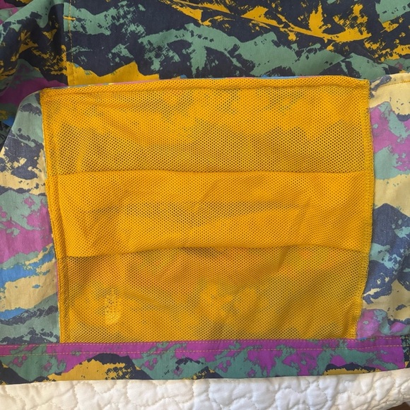 The North Face Class V Fanorak XL WindbreakerRare Mountain Print, Liam Gallagher - Picture 12 of 14